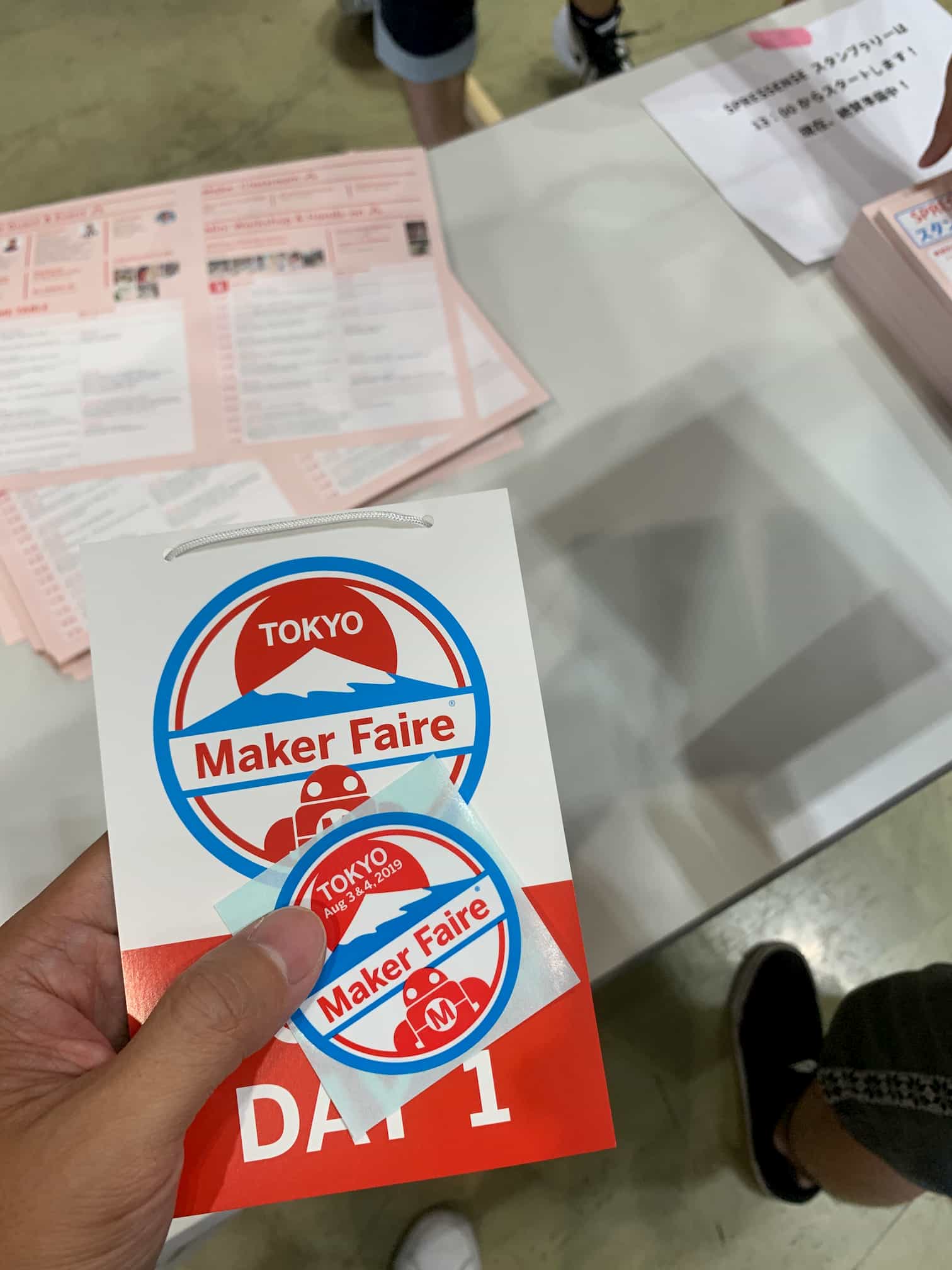 Maker Faire Tokyo 2019オリジナルステッカー